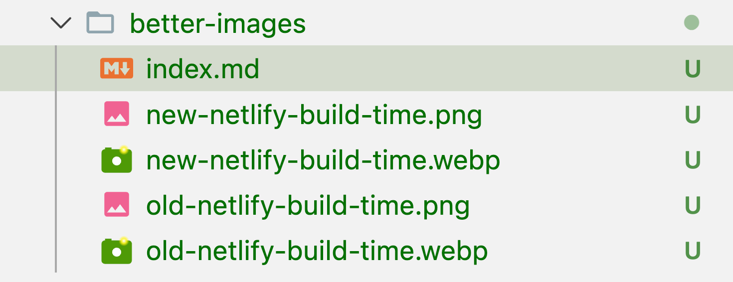 Local image optimization using sharp library